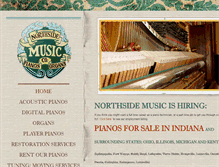 Tablet Screenshot of northsidemusic.com